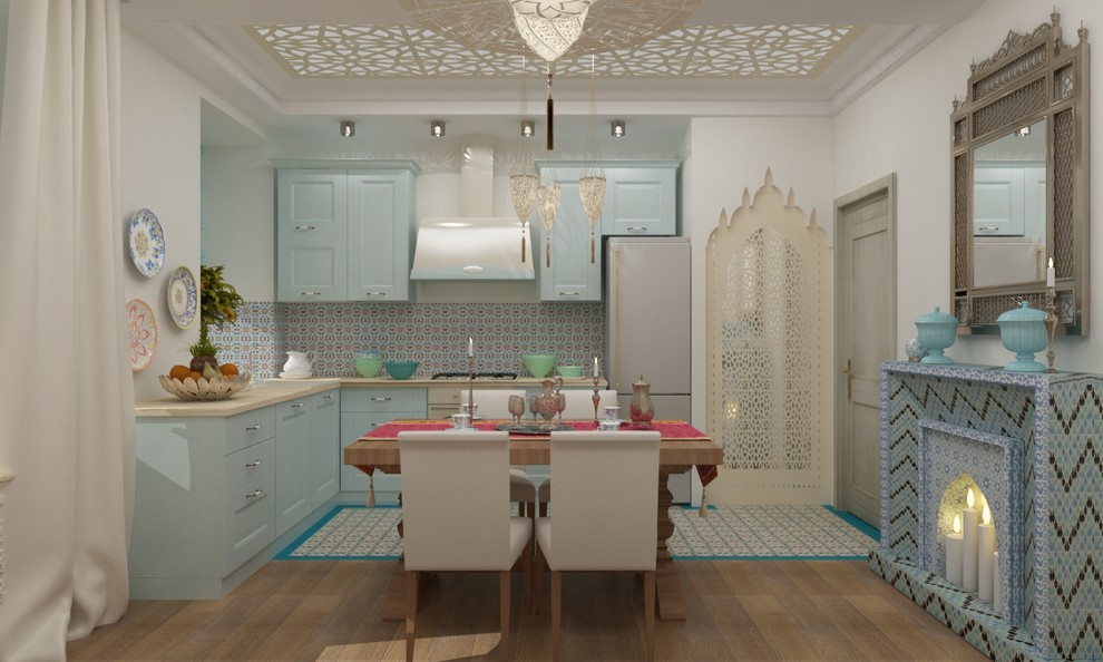 Проект интерьера по мотивам Марокко - ул.Маяковского, 76 м.кв.