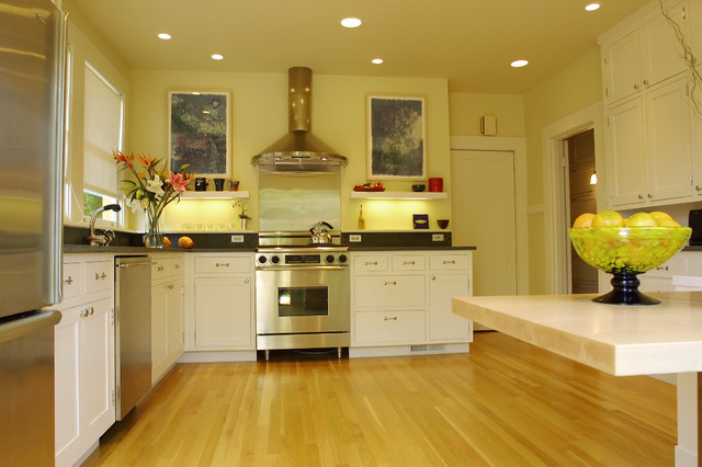 Craftsman Kitchen - Contemporary - Kitchen - San Francisco - by Cathy ...