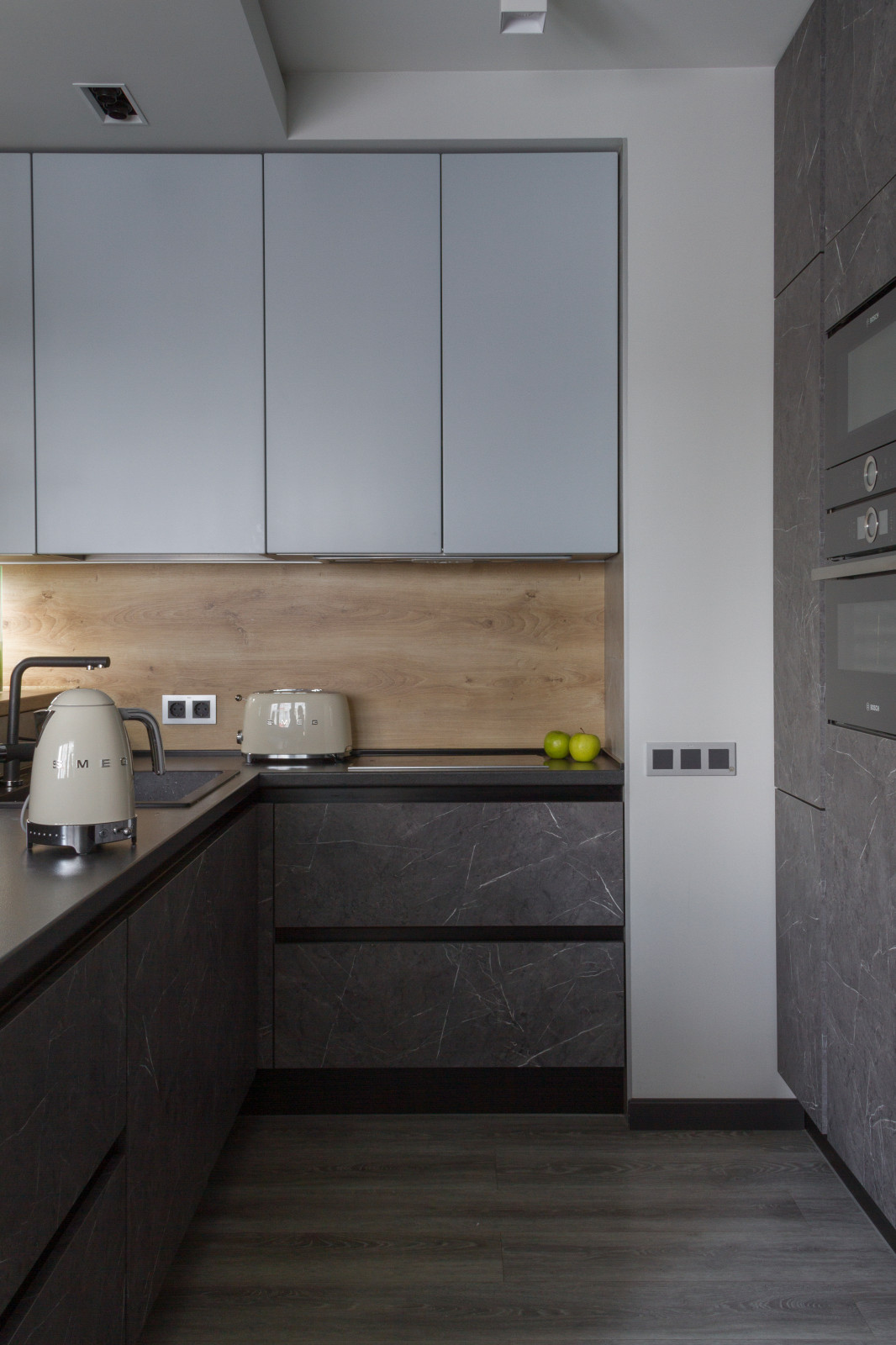 Кухня объединенная с гостиной