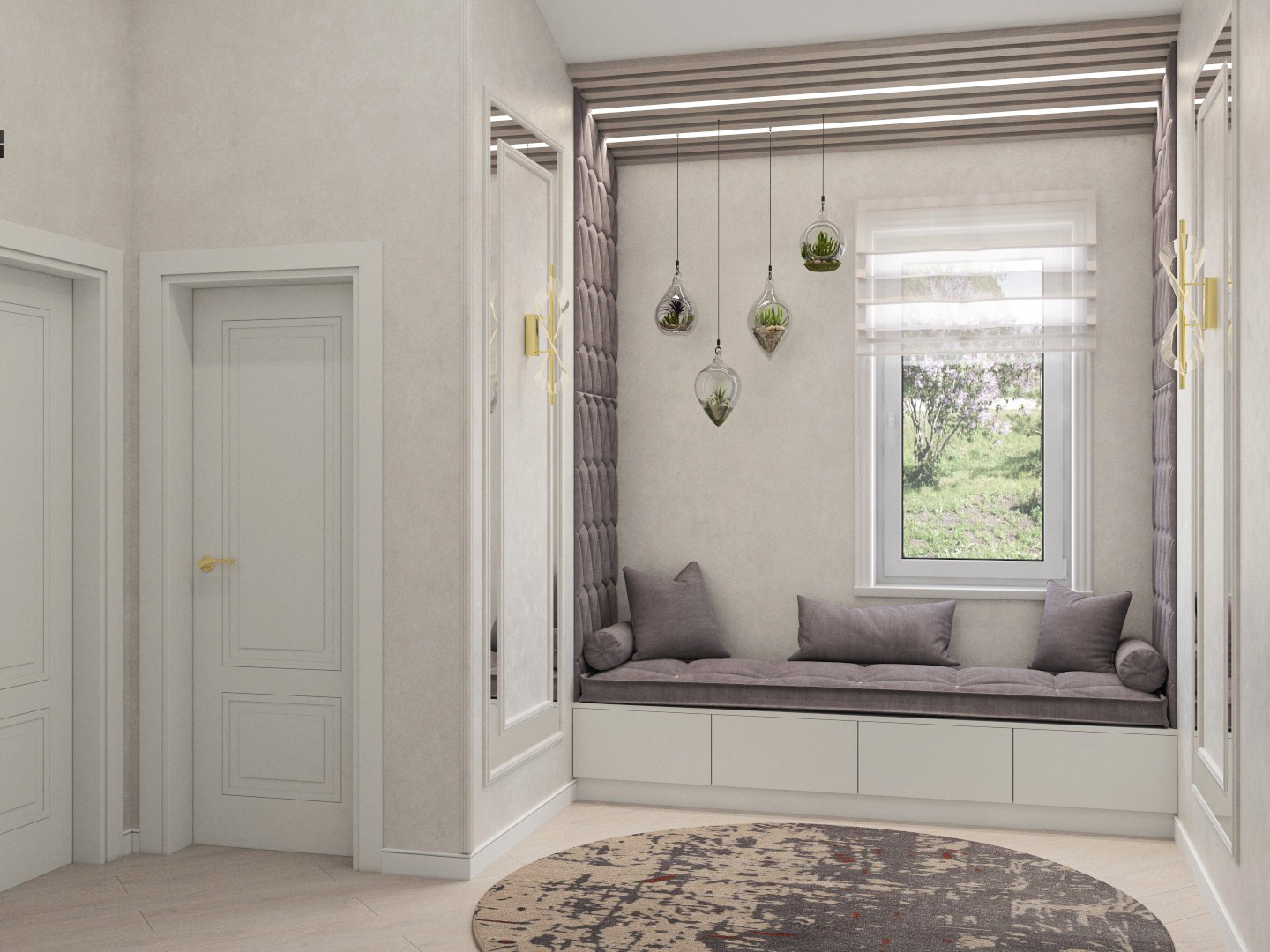 Загородный дом с выходом в сад