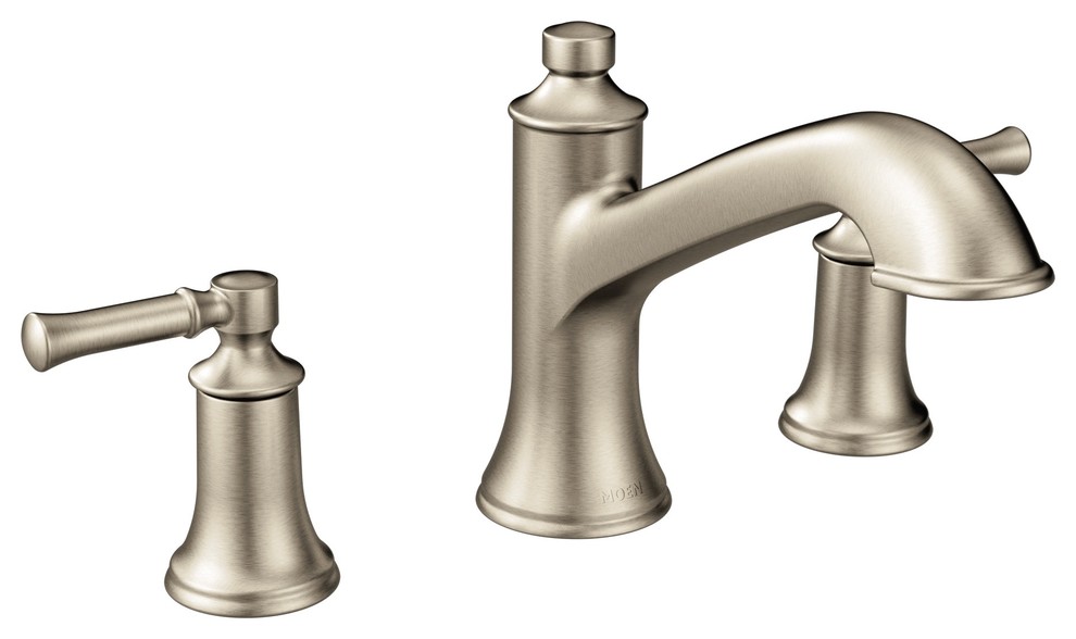 Moen Dartmoor 2Handle High Arc Roman Tub Faucet Transitional