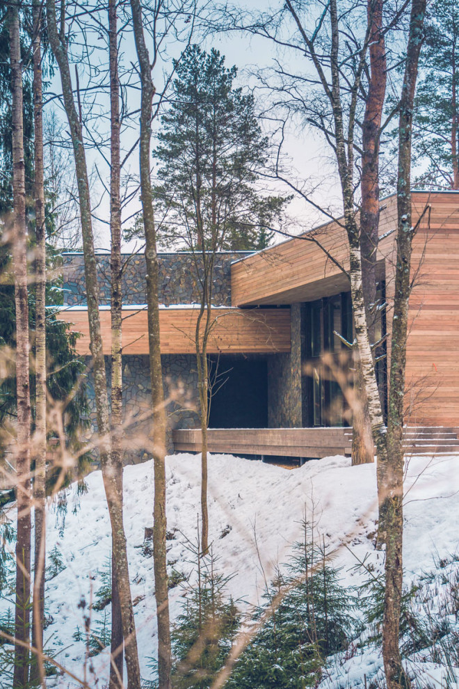 Коттедж в Охтинском парке