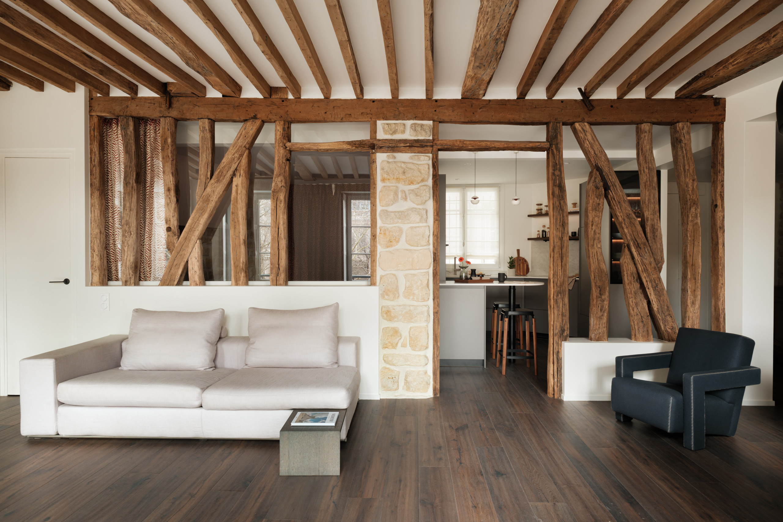 Appartement ancien - Paris 1er - 90 m2