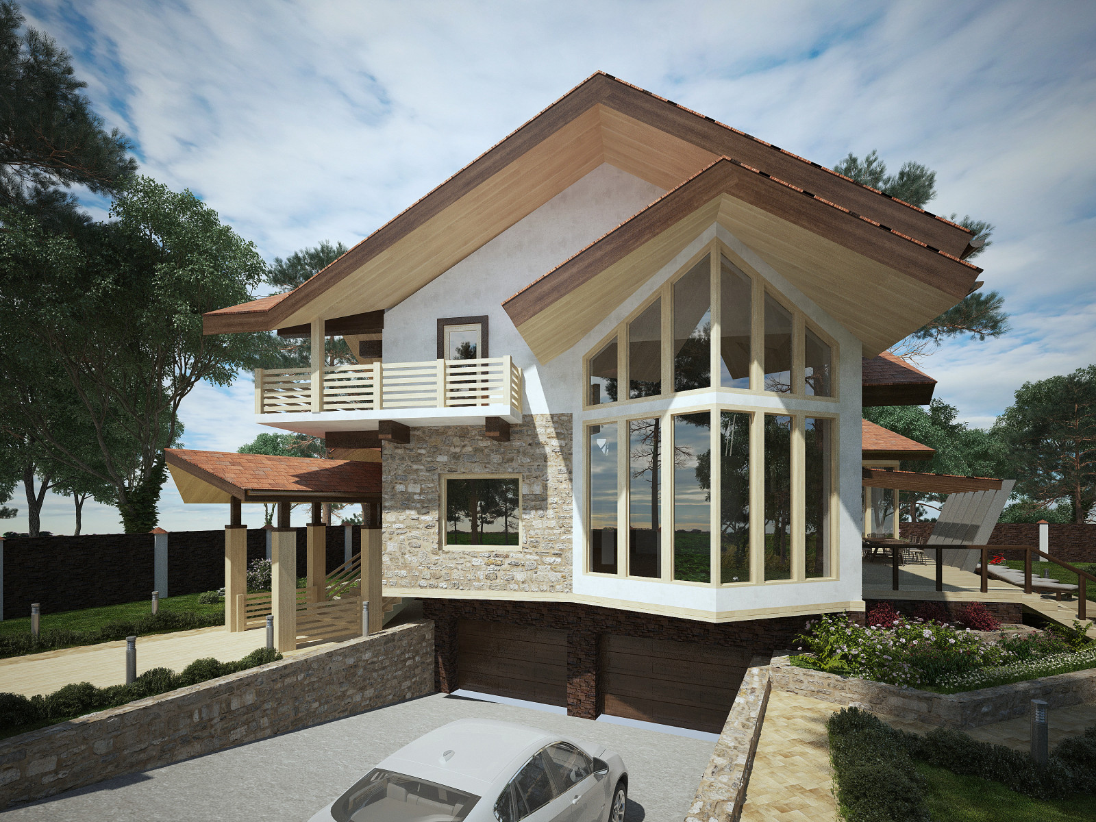 КОНЦЕПЦИЯ ДОМА В СТИЛЕ ШАЛЕ