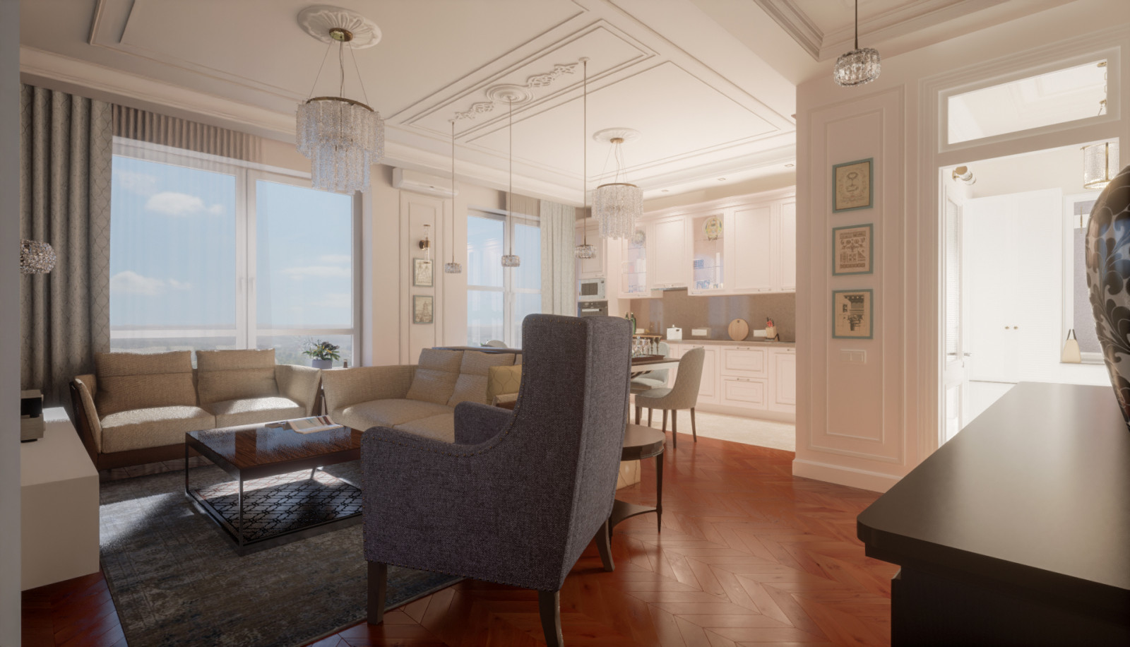 Квартира в ЖК Сердце столицы