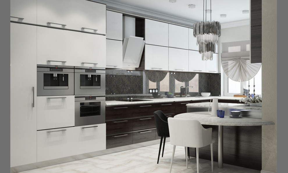 Квартира в Краснодаре - Изысканность стиля Гостиная-вариант 2