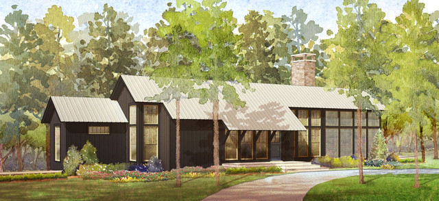 Exterior rustic-rendering