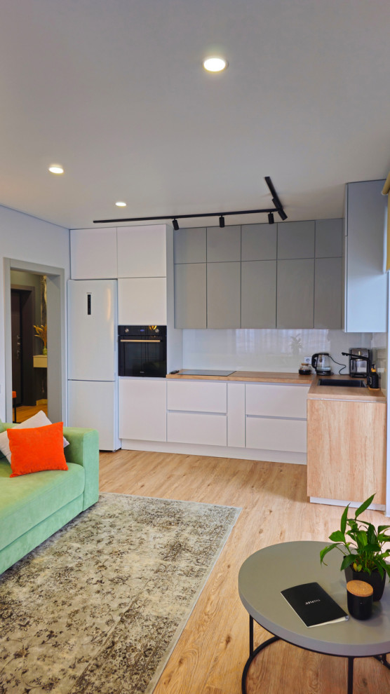 Квартира с цветными акцентами