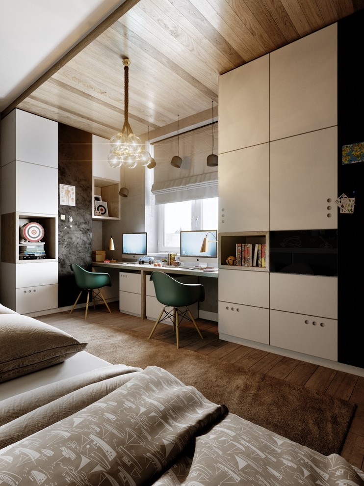 Проект квартиры в стиле лофт