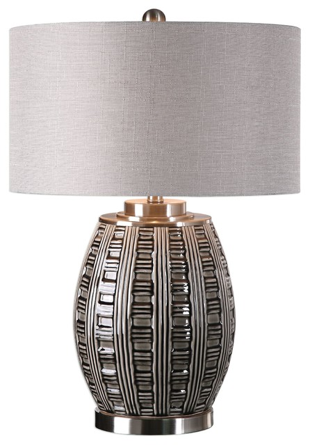 silver grey table lamps