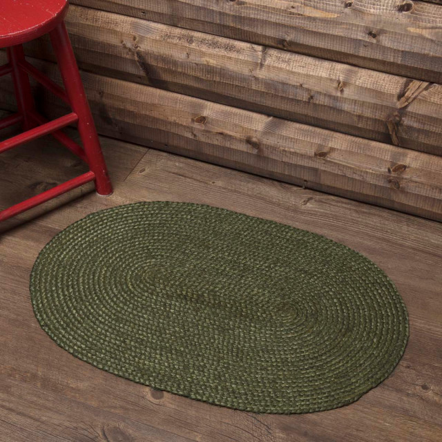 Cypress Jute Rug Oval, 20x30 Farmhouse Doormats by The Village