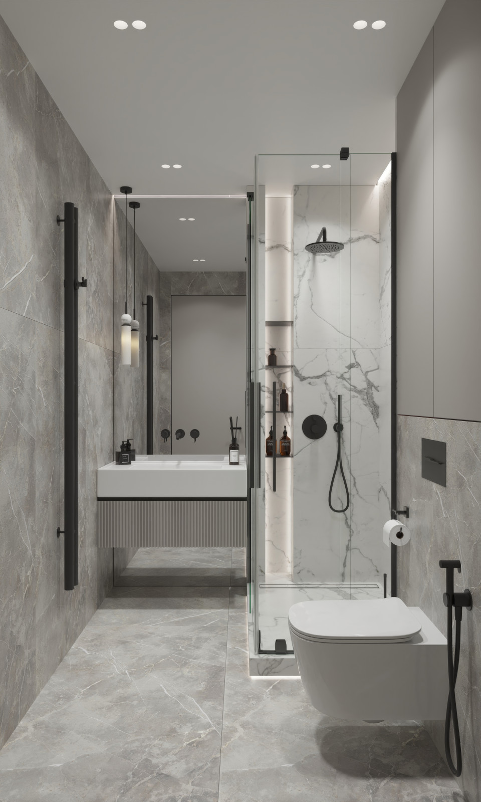 Стильная 3-х комнатная квартира в ЖК Прованс. Проект