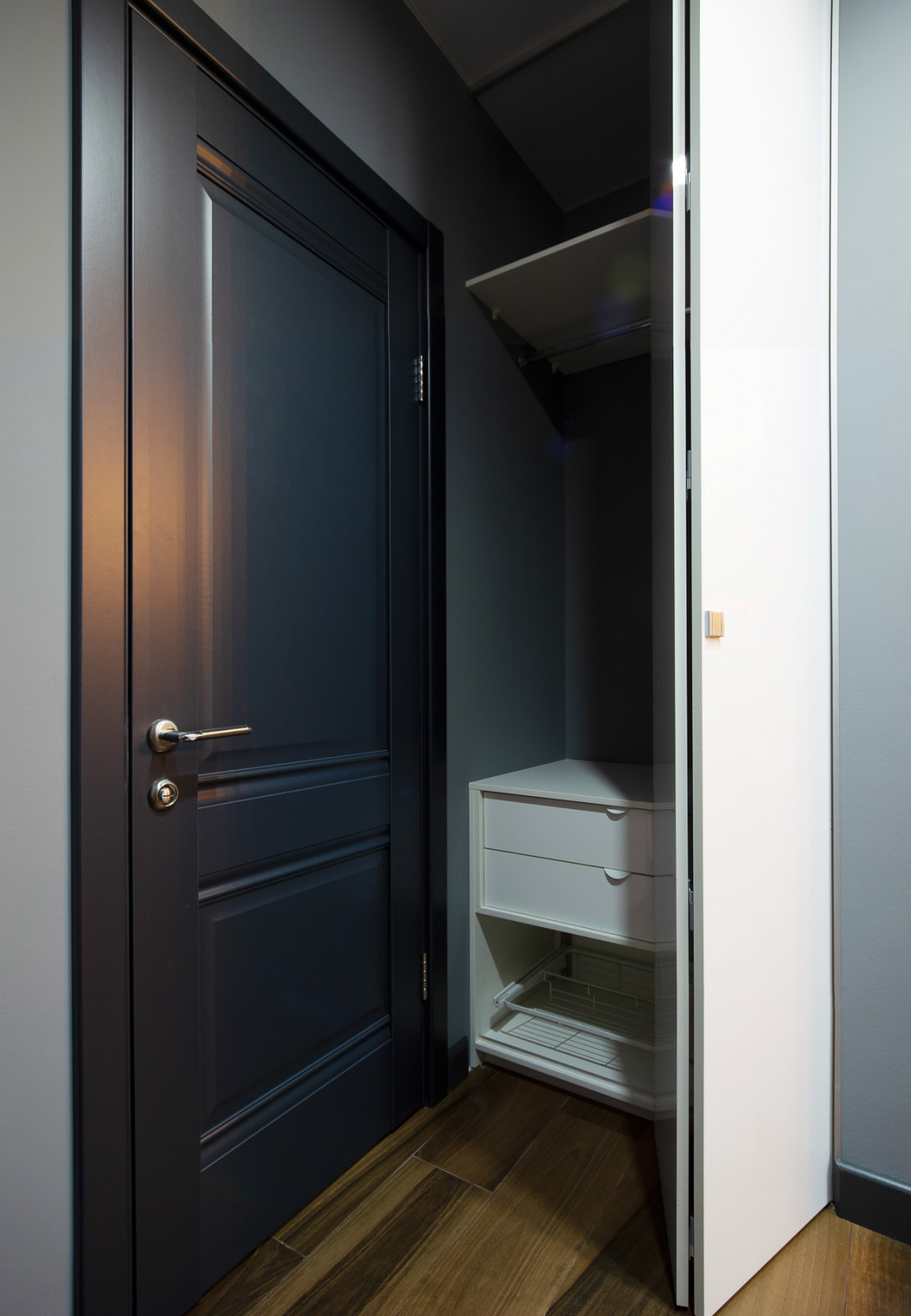 Современный интерьер в элементами лофта в Сочи