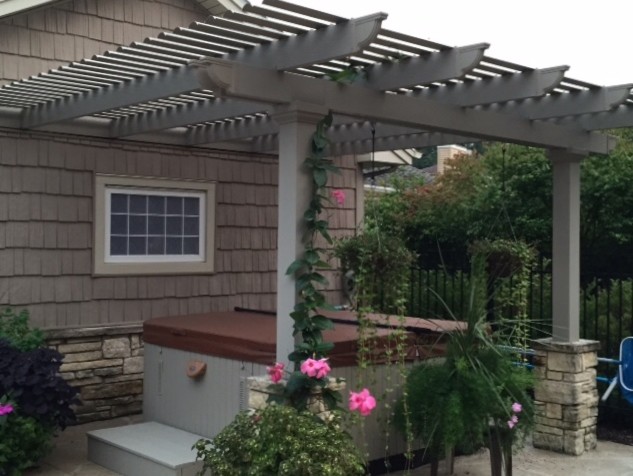 Pergola eclectico-porche