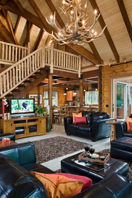 Renaldo House rustico-salon