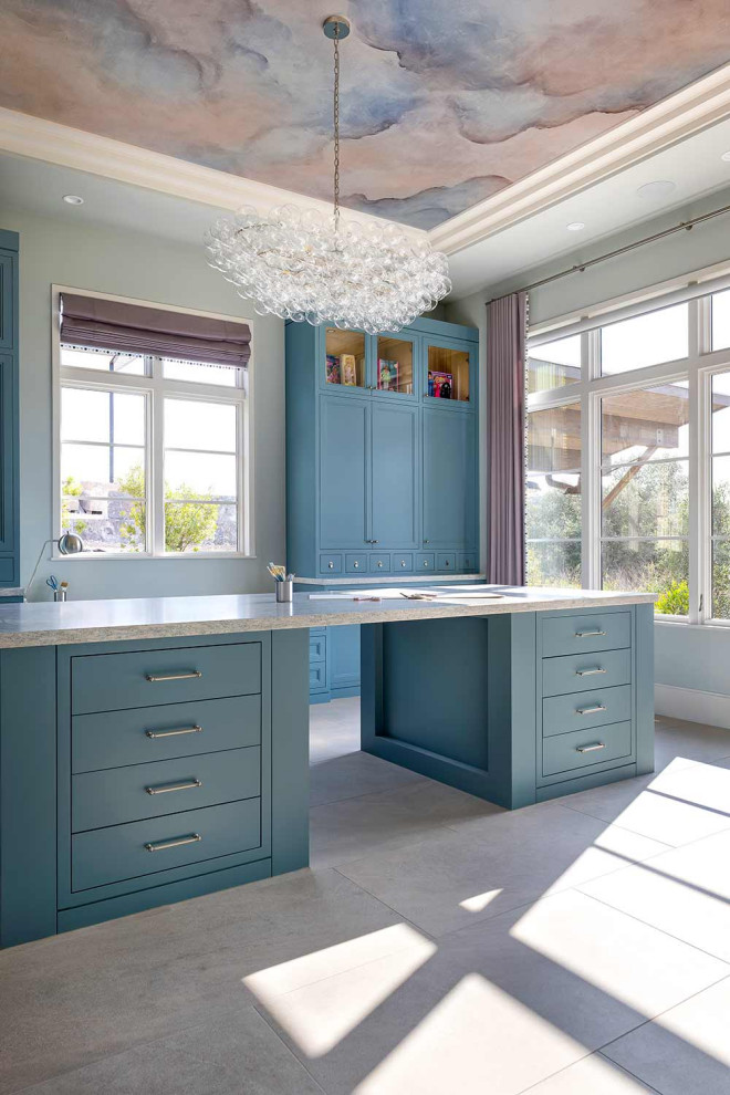 Inspiration for a transitional home design remodel in Austin