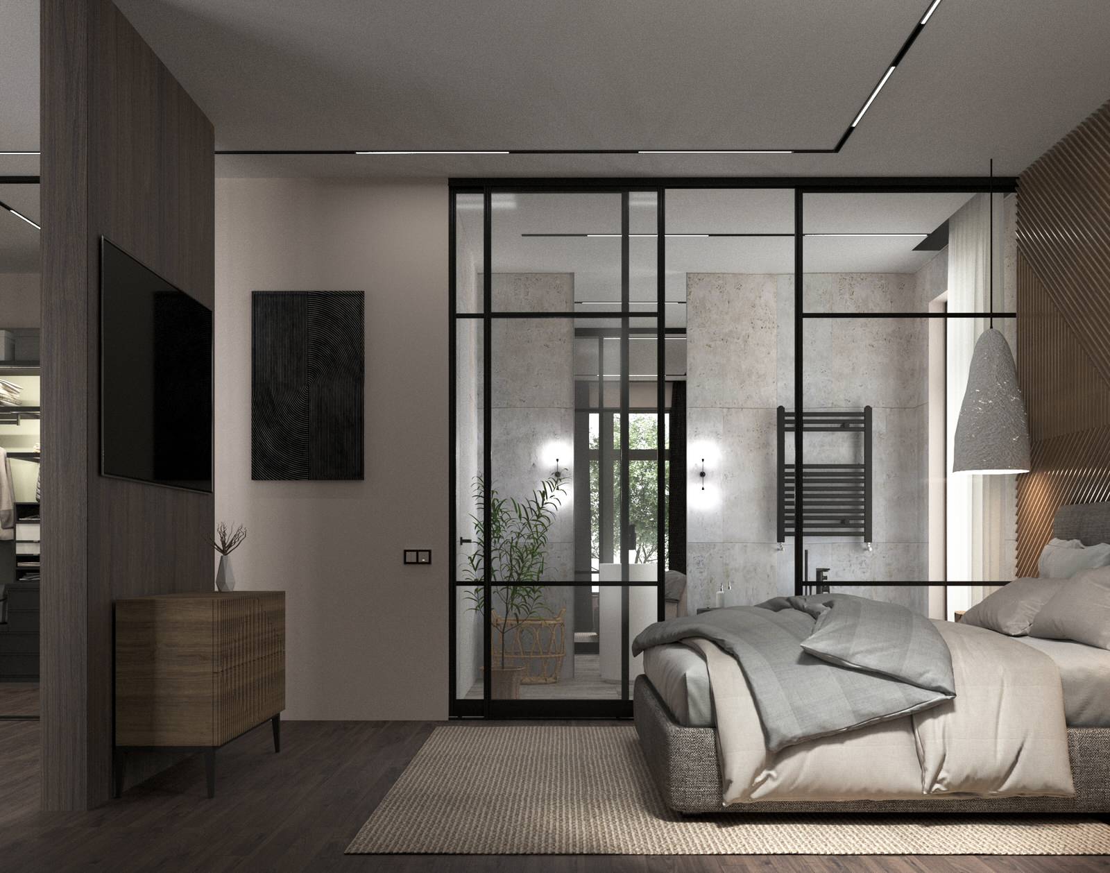 Интерьер частного дома в стиле эко-минимализм