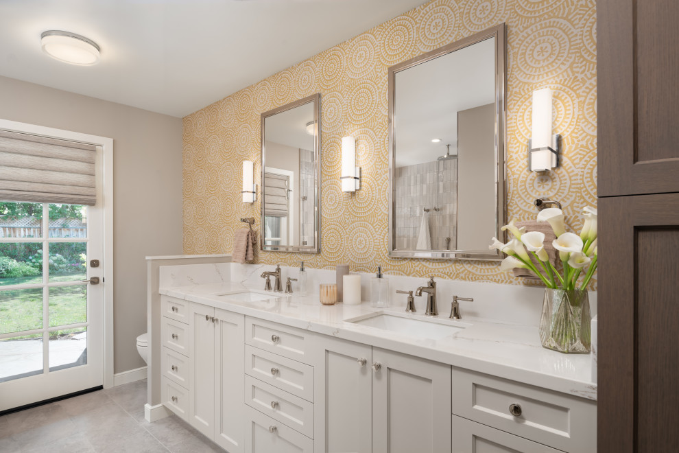 Bathroom - transitional bathroom idea in San Francisco