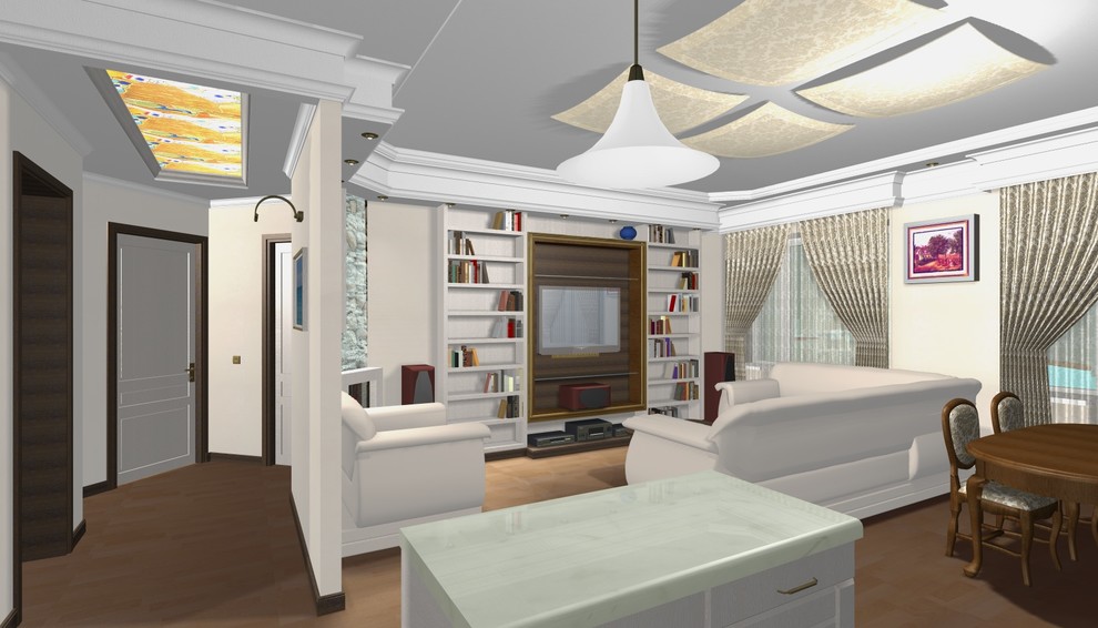 перепланировка из двухкомнатных апартаментов в полноценную 3х комнатную квартиру