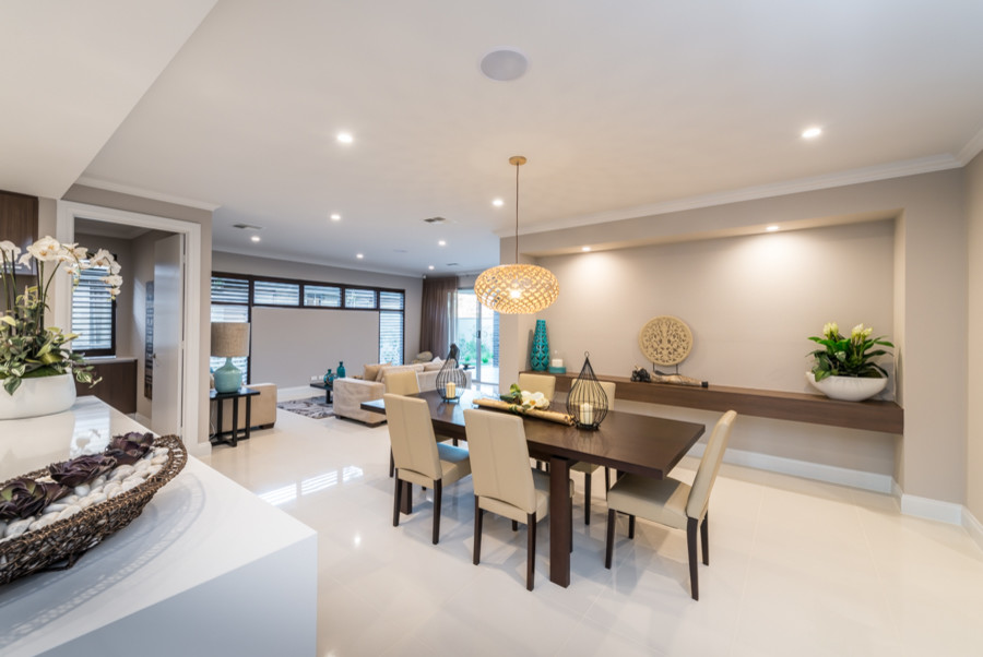 Inspiration for a contemporary dining room in Adelaide.