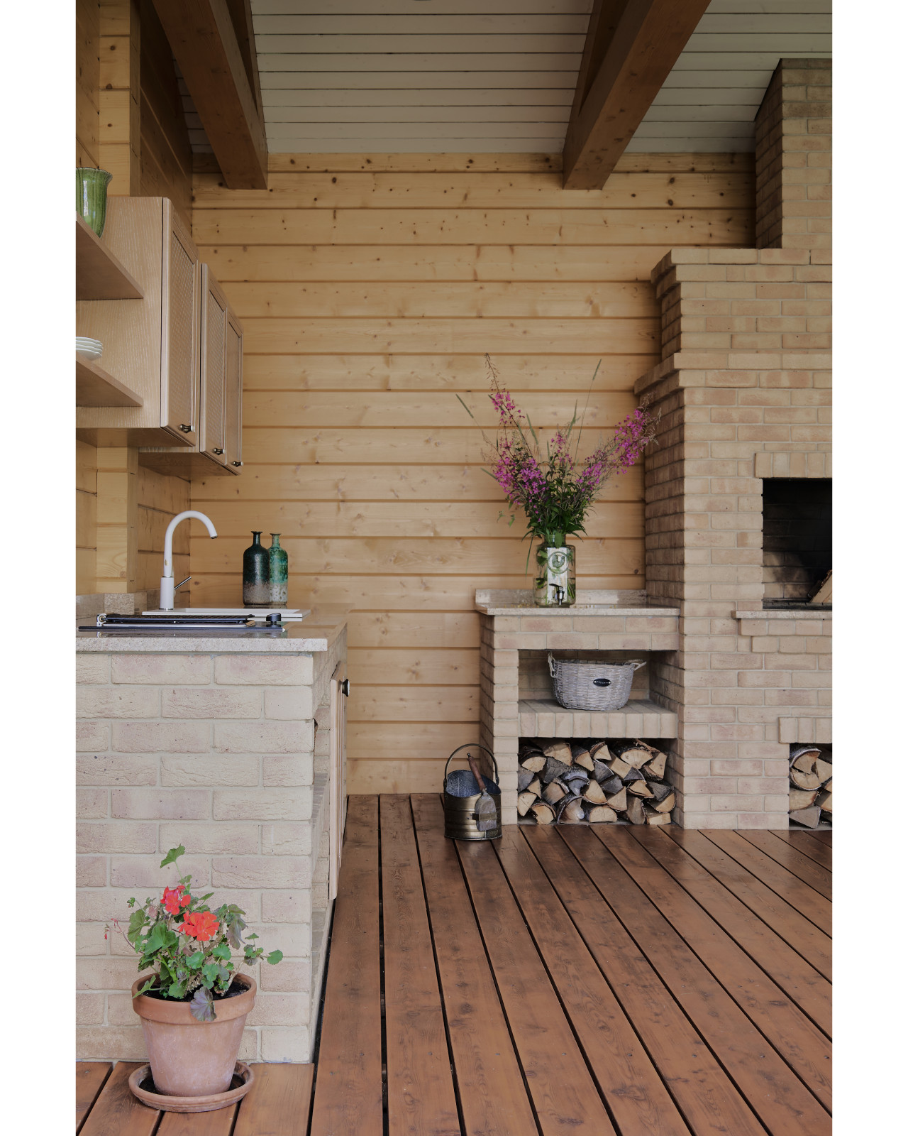 Загородный дом из бруса