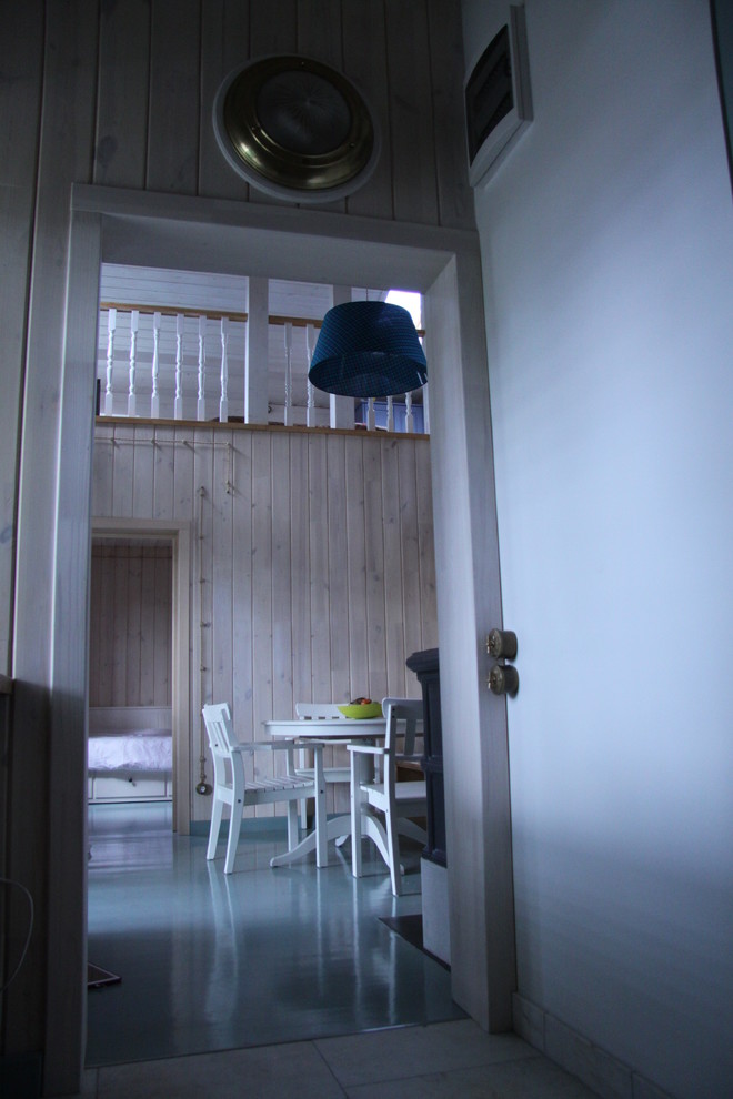 Дом с верандой каркасный 86м2