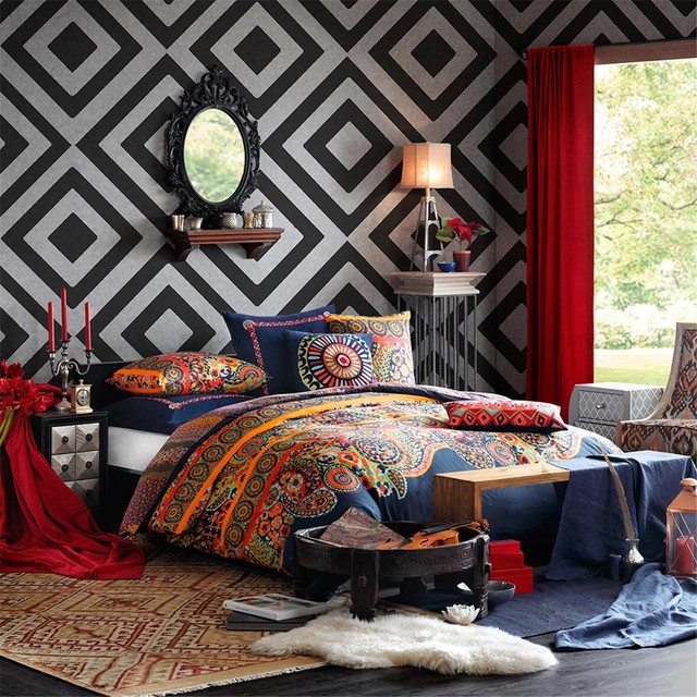 Hollywood Boho Mini Comforter Set camera-da-letto