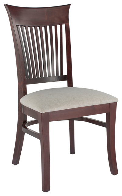 brown parsons dining chairs