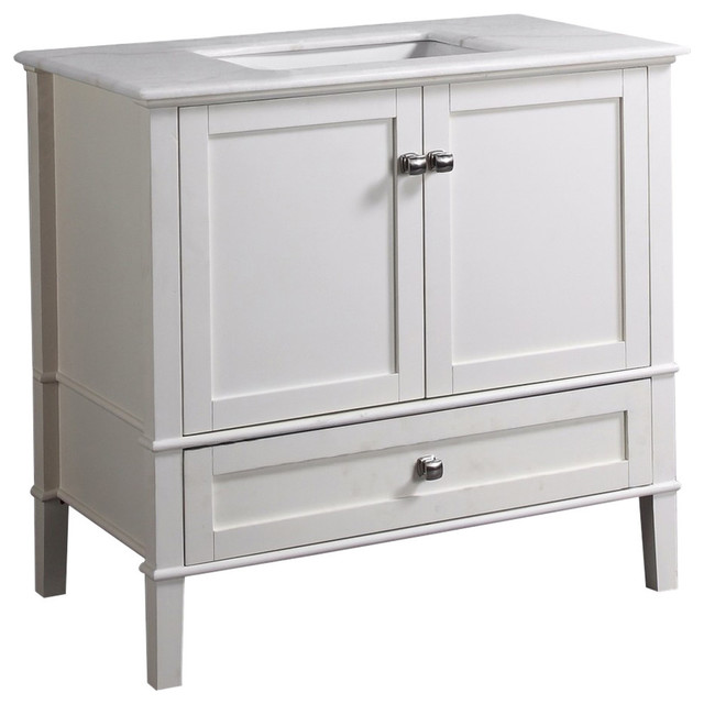 Black Simpli Home Chelsea 42 Inch Bath Vanity With White Quartz Simpli Home Chelsea 42 Inch Bath Vanity