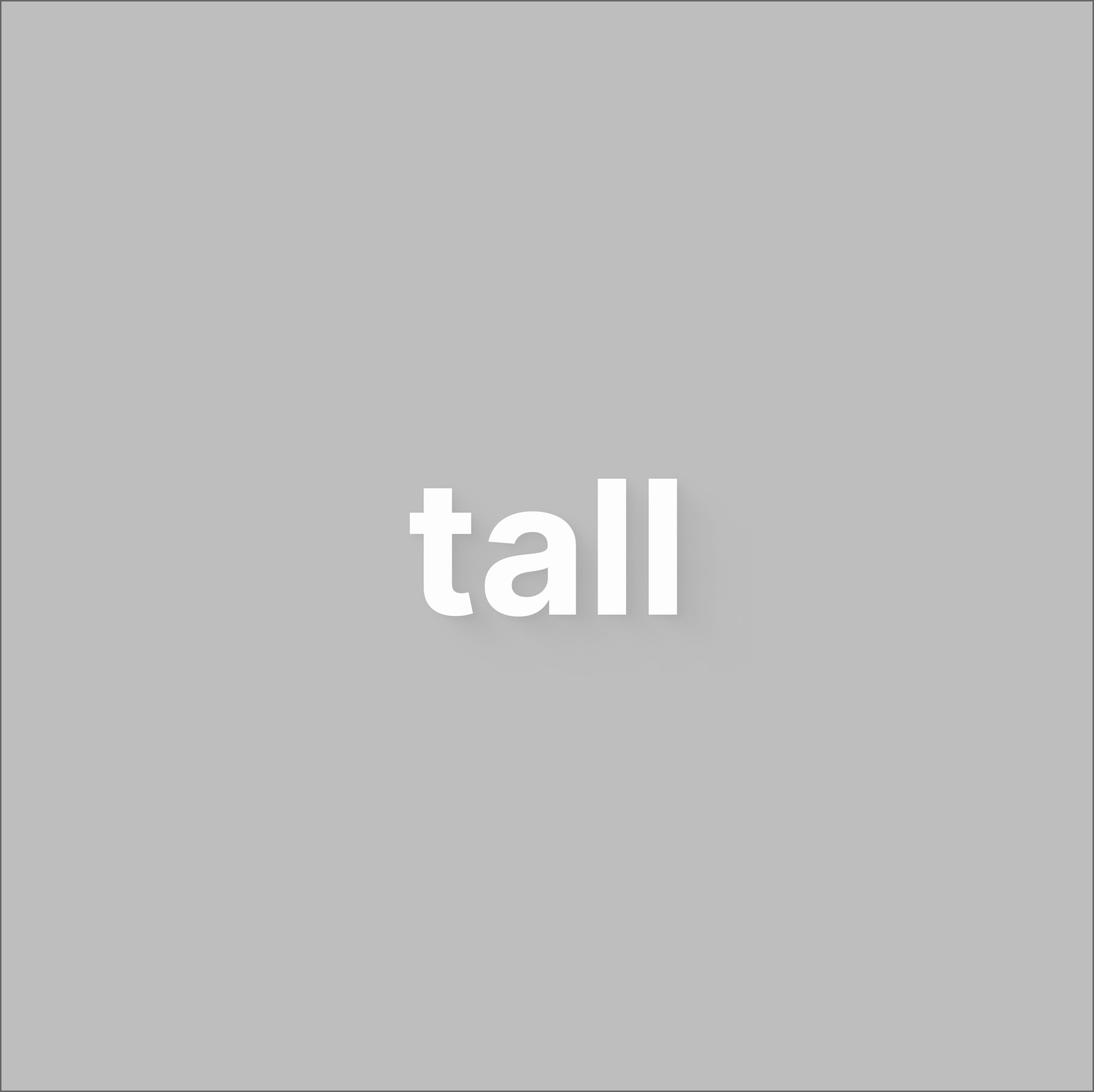 Tall Accessories