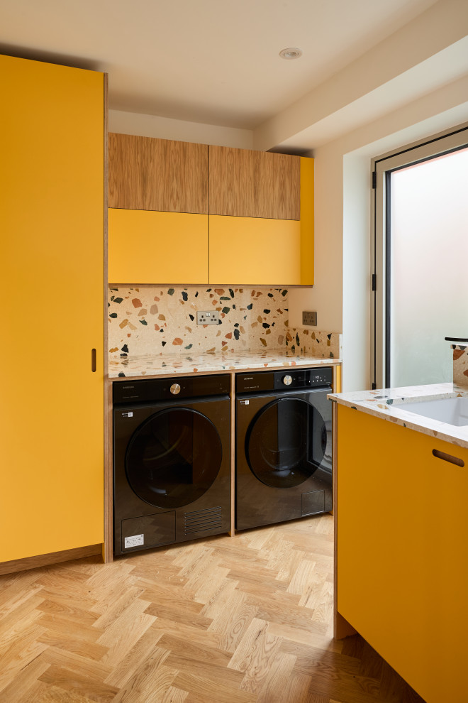 Sunshine Yellow Kitchen