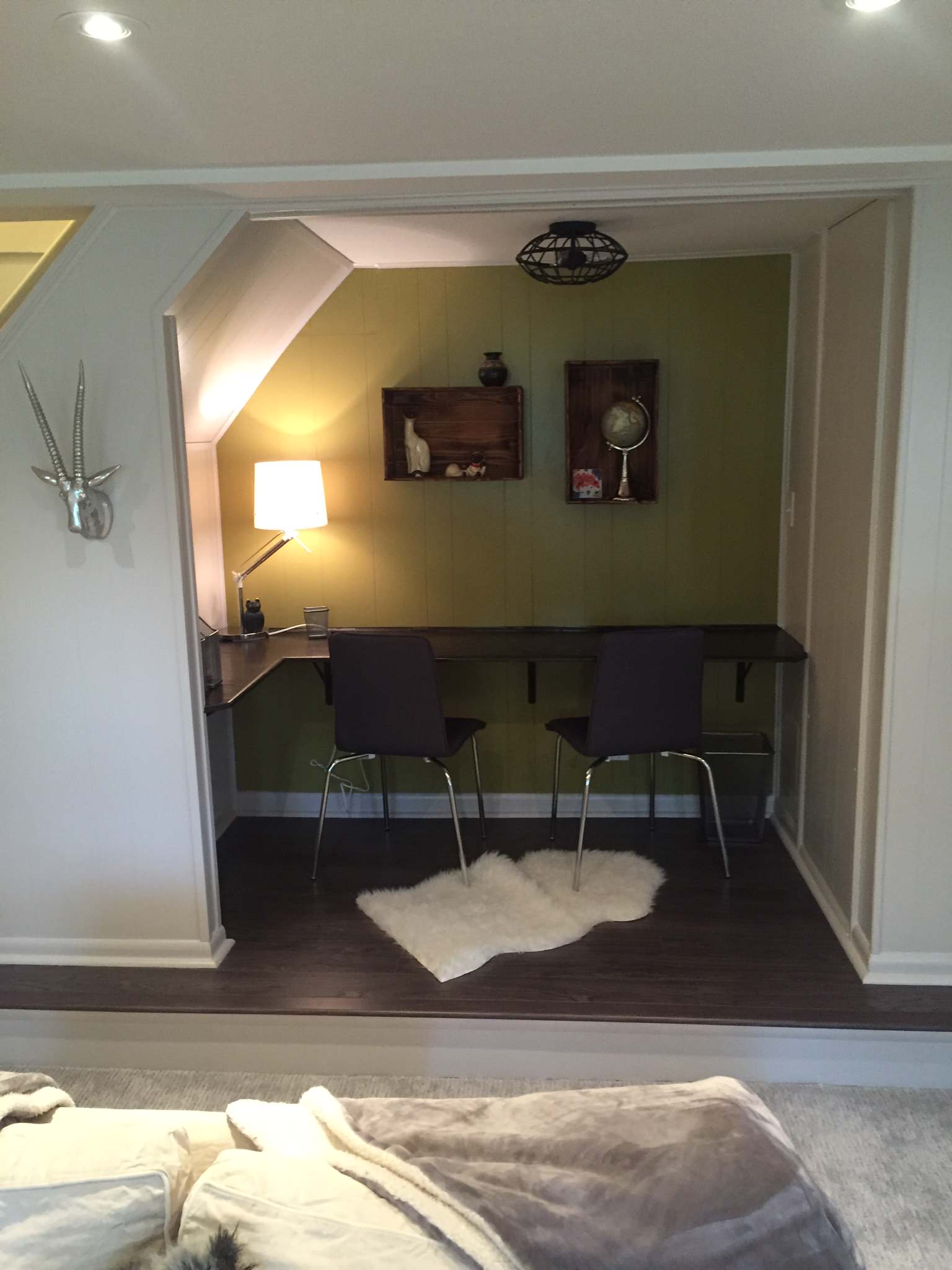 The Powell's basementi