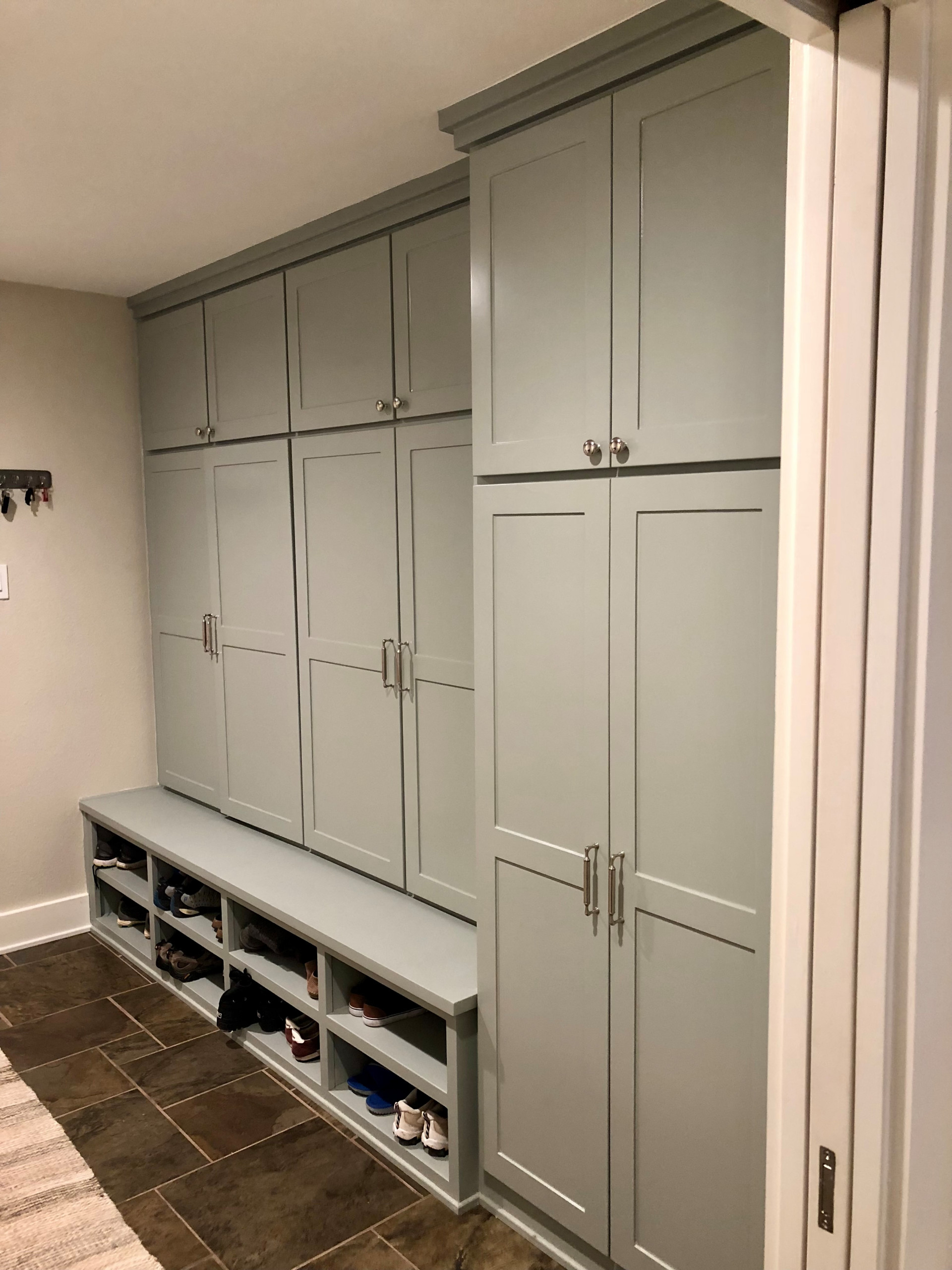 Lake Highlands Custom Home Remodel Kitchen Living Mud Room