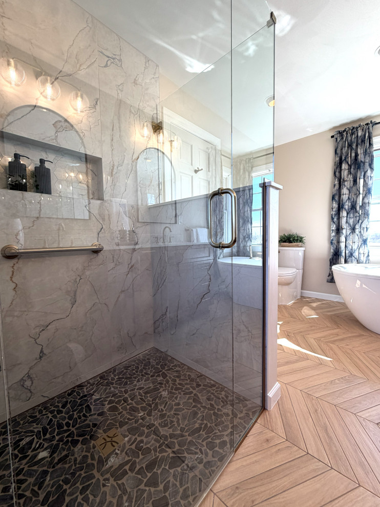 Luxury Master Bathroom Remodel, Spa-Inspired Custom Bathroom Design