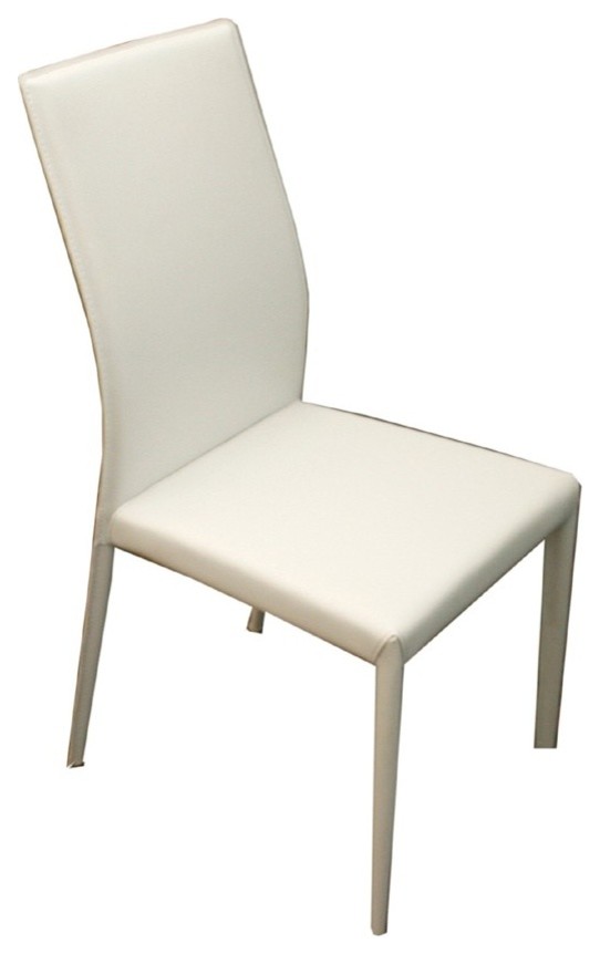 Casabianca Furniture - Heritage Dining Chair in White (Set of 2) - CB/F3101-W