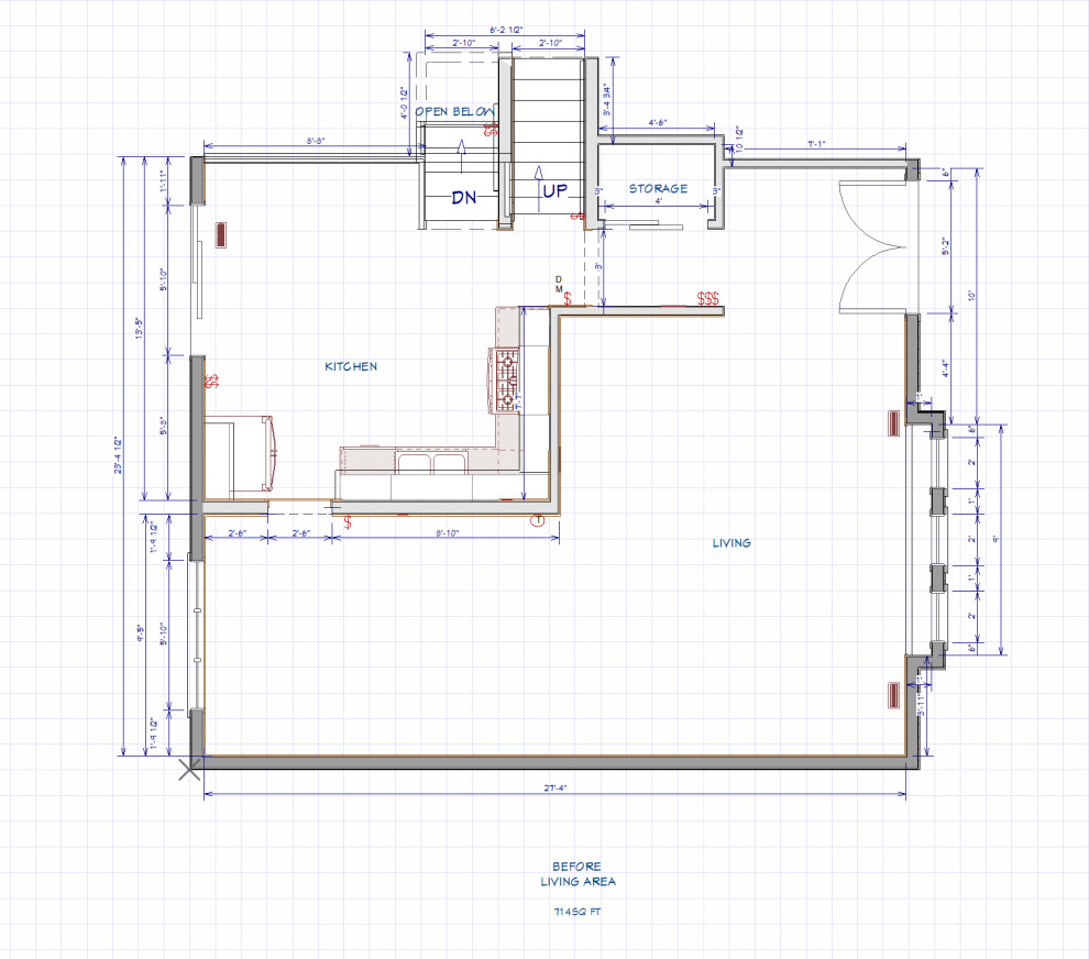 Example of a transitional home design design in Chicago