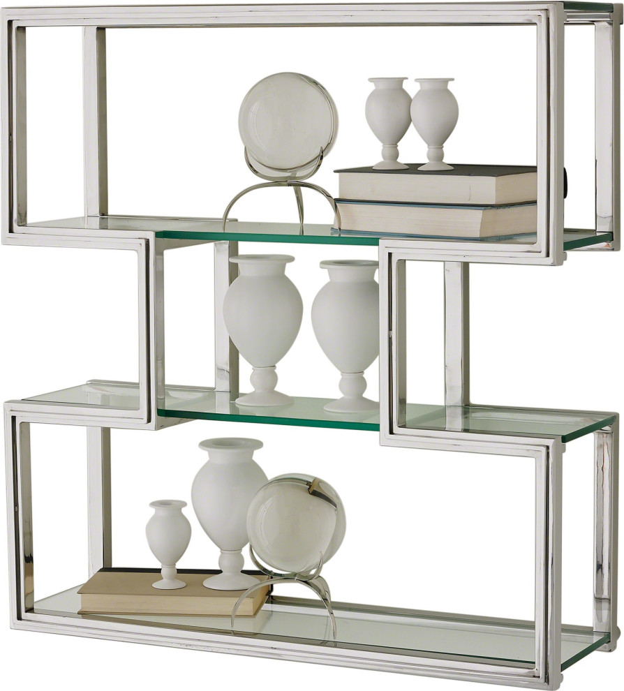 One Up Wall Shelf Contemporary Display And Wall Shelves by