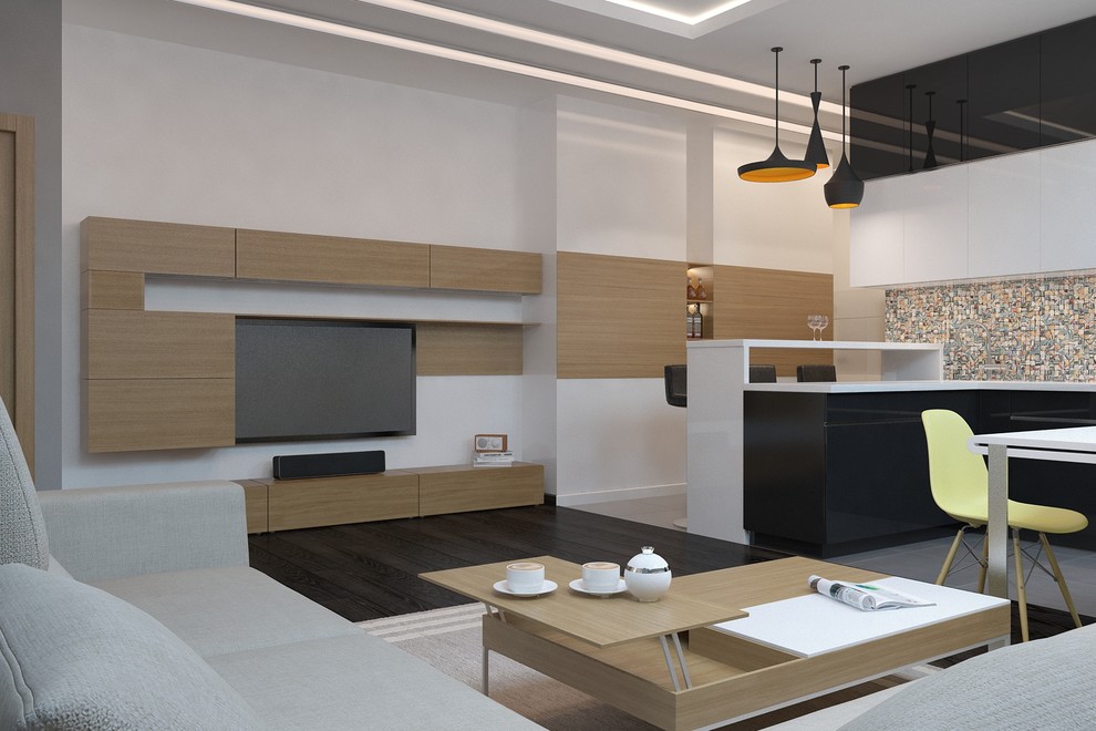 Дизайн интерьера (Техно в минимализме)