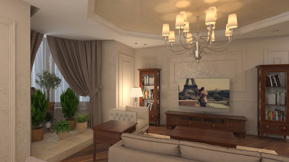 Квартира в классическом стиле на Варшавской