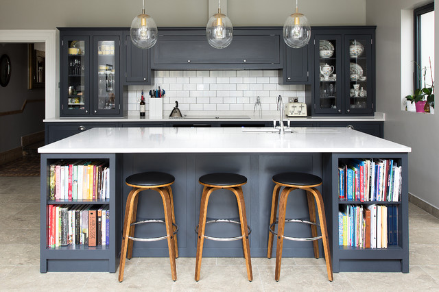 Transitional Kitchen nyklassisk-koekken