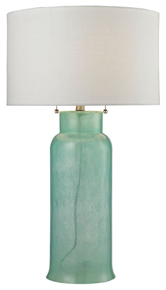 Seafoam Water Glass Table Lamp
