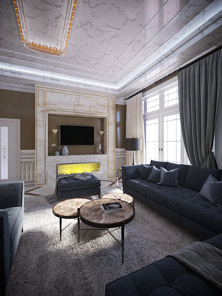 Дизайн-проект гостиной