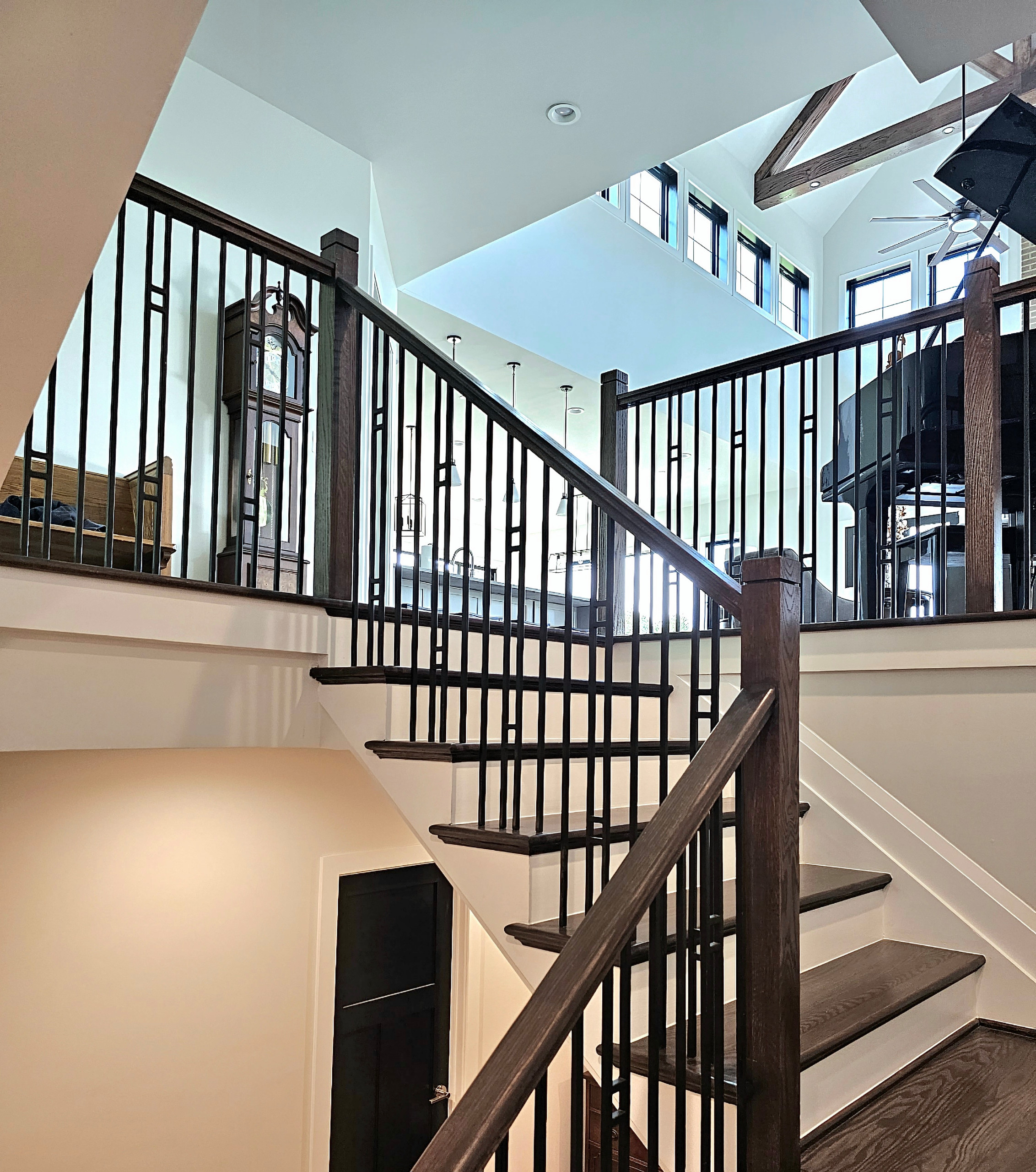 109_Impressive Floating Staircase in Countryside Retreat, Upper Marlboro, MD