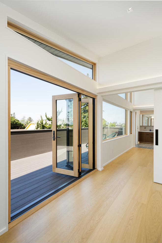 Oakland Hills Modern Addition | White Oak + Architectural Windows
