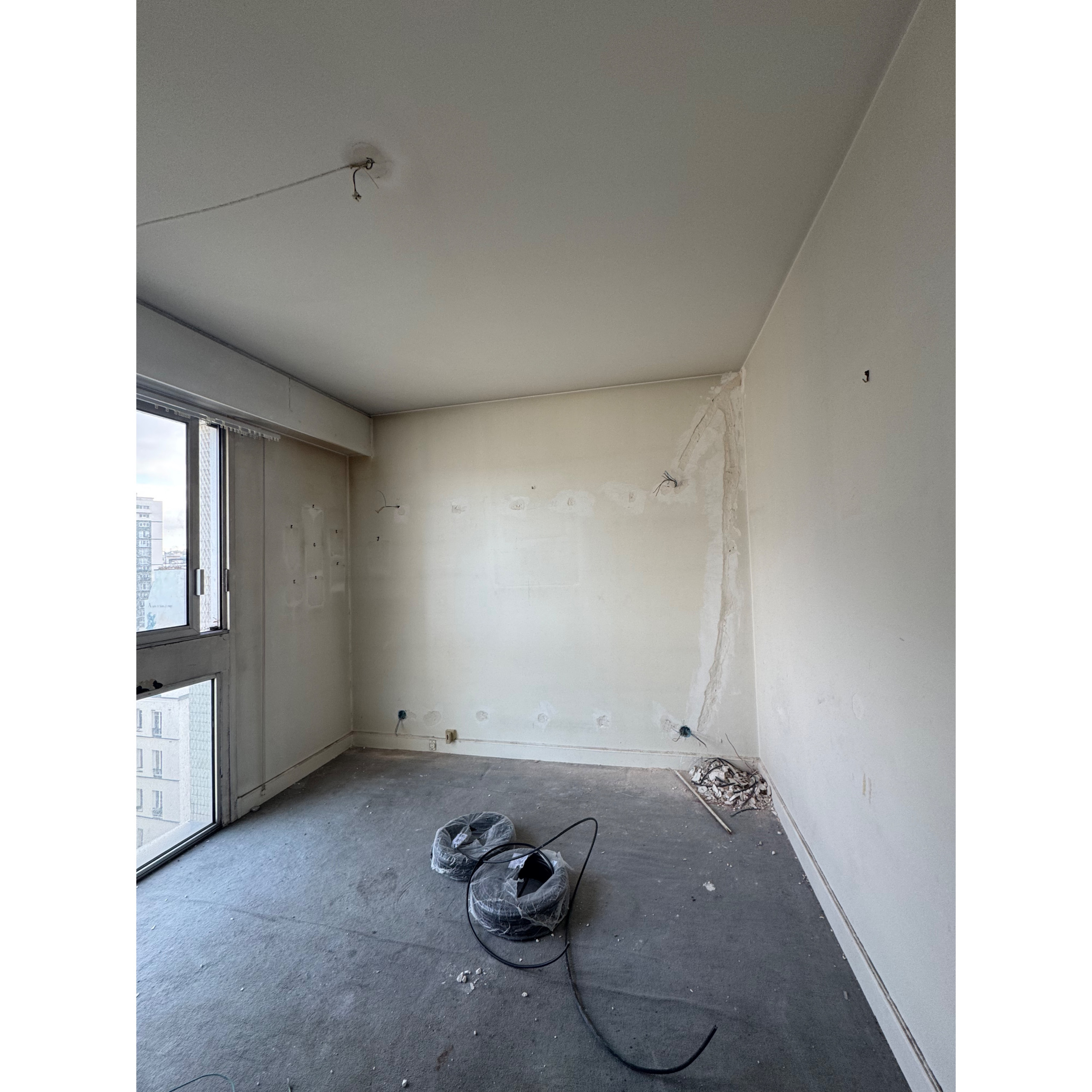 Projet Aligre, rénovation d'un appartement de 45m2