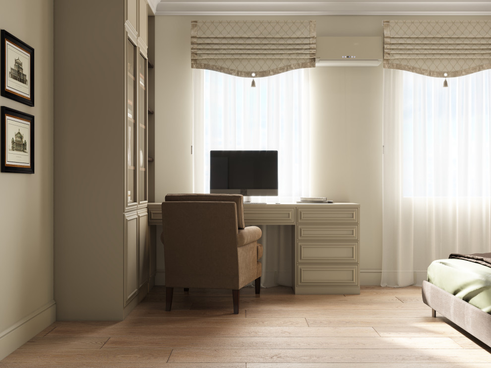 Двухуровневая квартира для пары со взрослым сыном