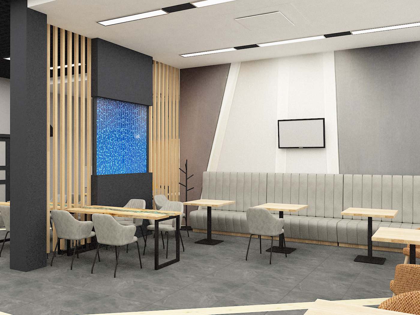 Проект кафе автомойки