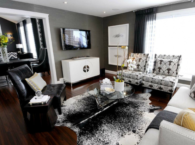 Pergamino Black Salt And Pepper Cowhide, How To Tell If A Cowhide Rug Is Real