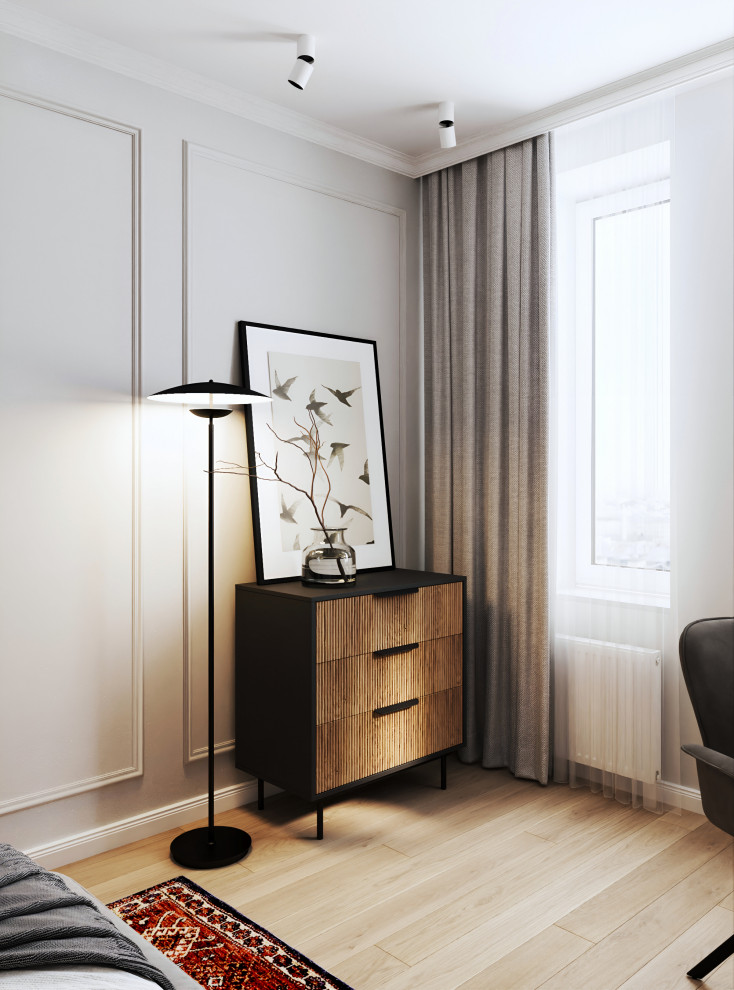 Дизайн 1-комнатной квартиры в ЖК «Приморский квартал»