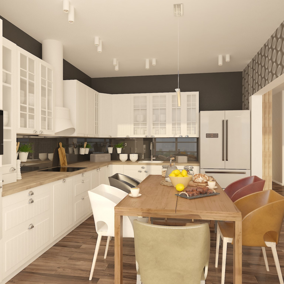 Дизайн проект квартиры для молодой девушки